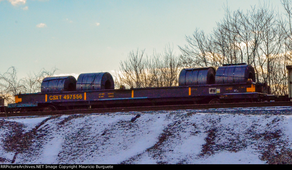 CSX Coil Steel Car without hood